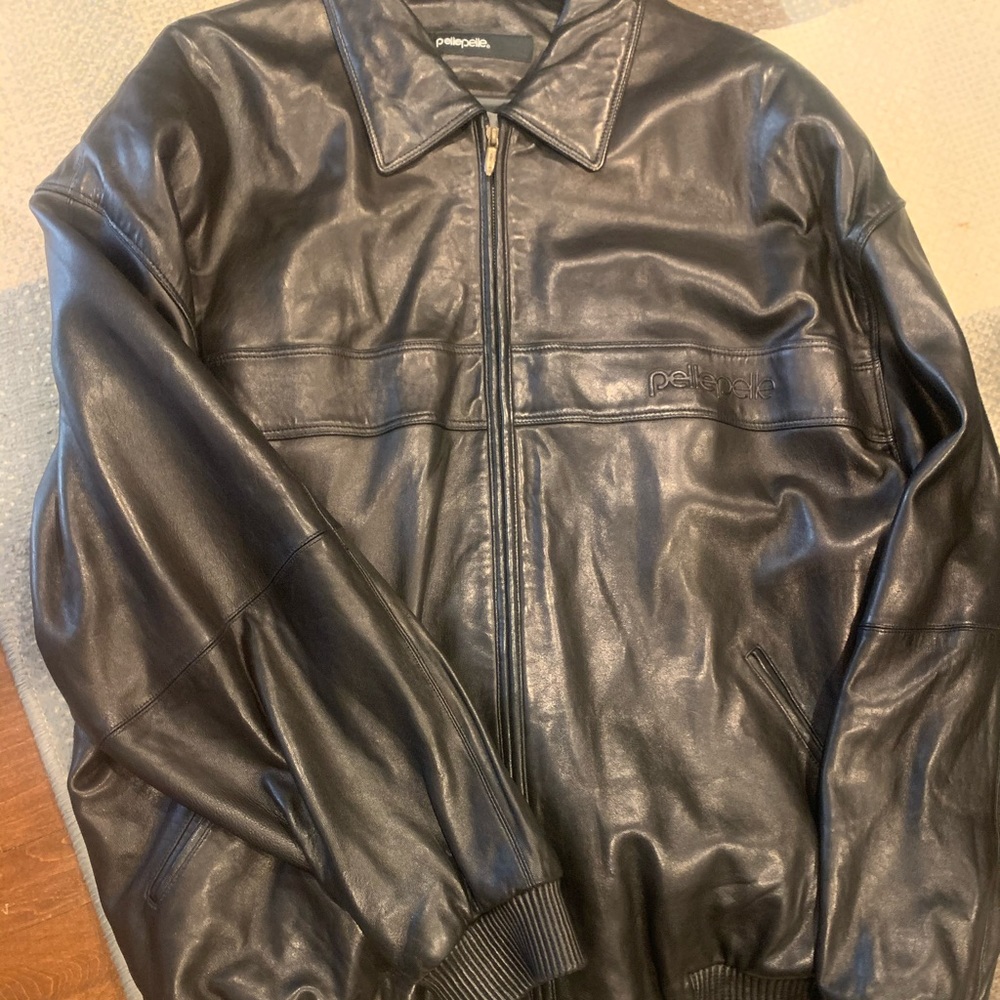 Original Pelle Pelle leather coat